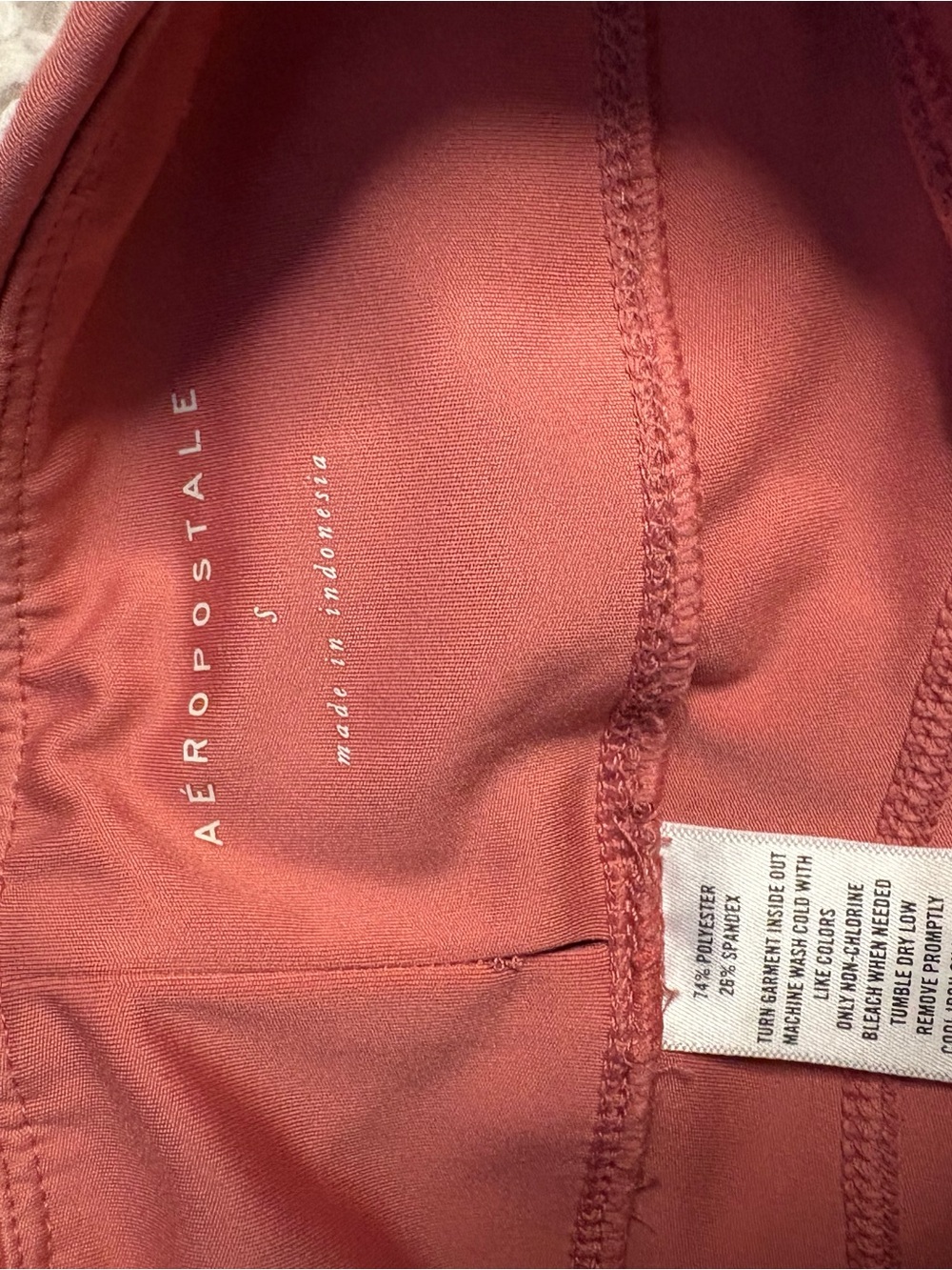 Aéropostale Coral Pink Active Leggings